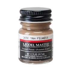 Testors 1742 Enamel Paints 1/2 Oz. Enamel Paints - Dark Tan FS30219