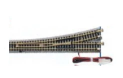 Kato USA Inc 20-202 Turnout #6 Electric L/H, N Scale