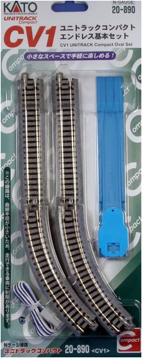 Kato USA 20890CV-1 COMPACT OVAL SET, N Scale