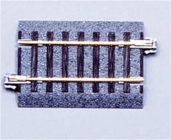 Kato USA 2-105 Straight Roadbed Track Section - Unitrack -- 2-3/8" 60mm Pkg(4), HO