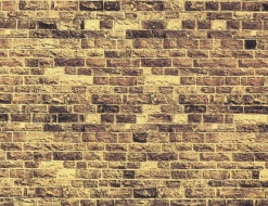 Noch Gmbh 57570 Stone Sheet - 12.5 X 5.9" Card Stock -- Sandstone, HO