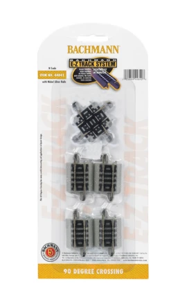 Bachmann 44841 90 Degree Crossing Tracks, N Scale