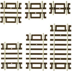 Atlas Model Railroad Co. 524C83 STRAIGHT TRACK ASSORTME, HO