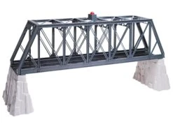 Lionel 12772 Truss Bridge With Flasher And Piers, O Scale