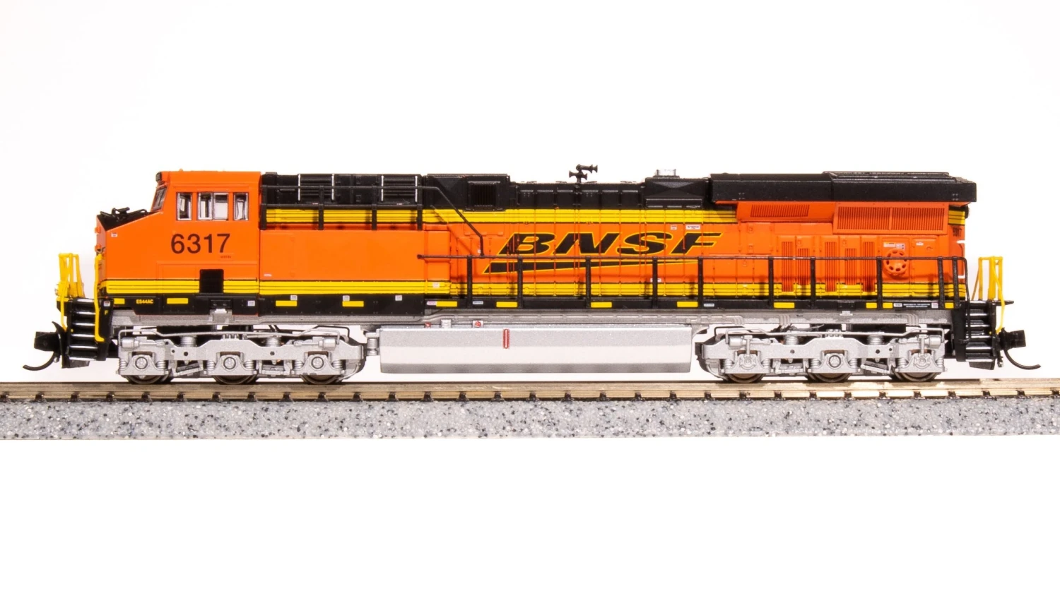 BLI 7290 GE ES44AC, BNSF #6317, Swoosh Scheme, Paragon4 Sound/DC/DCC, N - Image 9