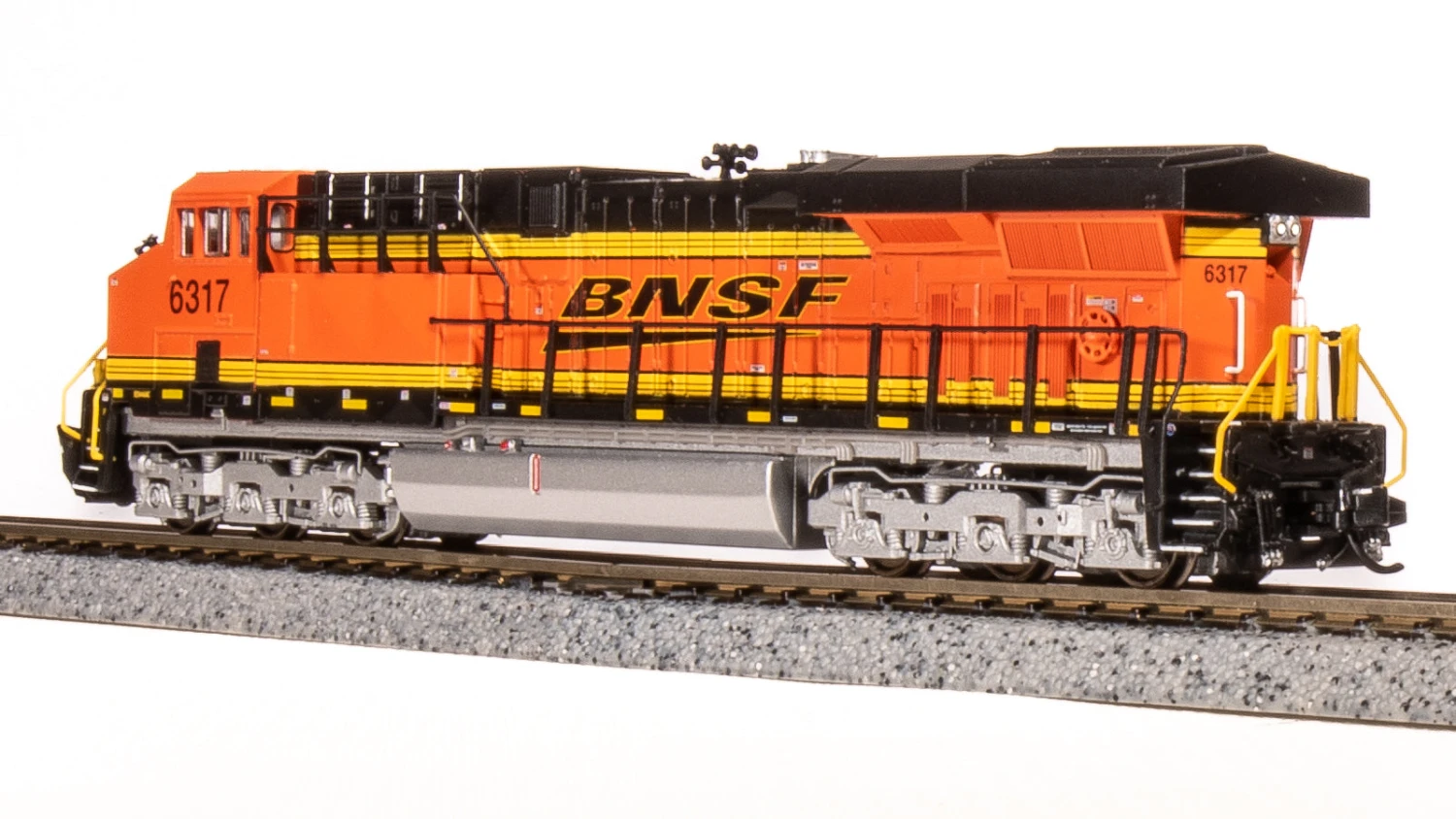 BLI 7290 GE ES44AC, BNSF #6317, Swoosh Scheme, Paragon4 Sound/DC/DCC, N - Image 2