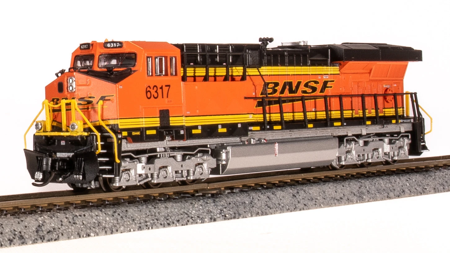 BLI 7290 GE ES44AC, BNSF #6317, Swoosh Scheme, Paragon4 Sound/DC/DCC, N - Image 3