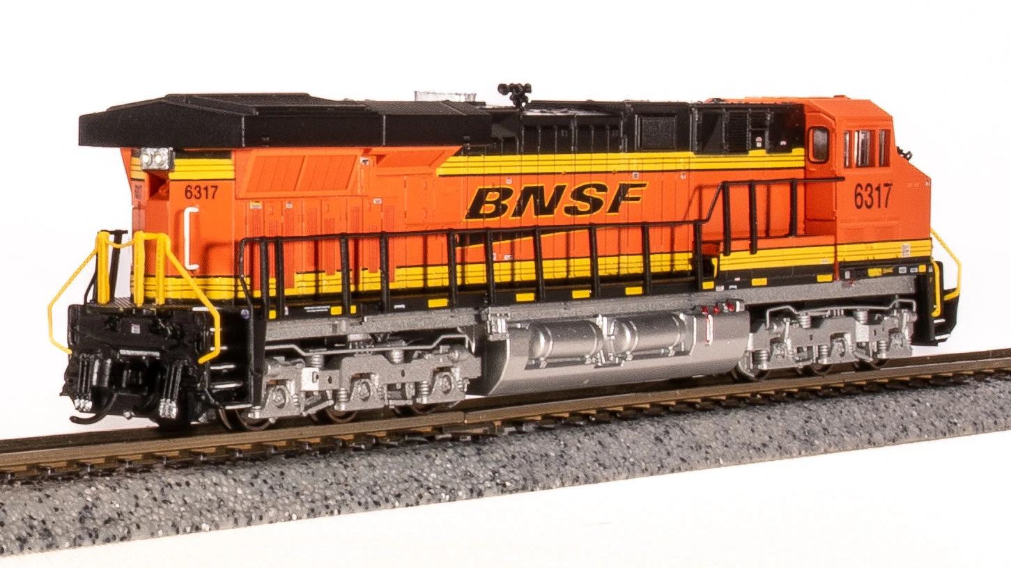 BLI 7290 GE ES44AC, BNSF #6317, Swoosh Scheme, Paragon4 Sound/DC/DCC, N - Image 4