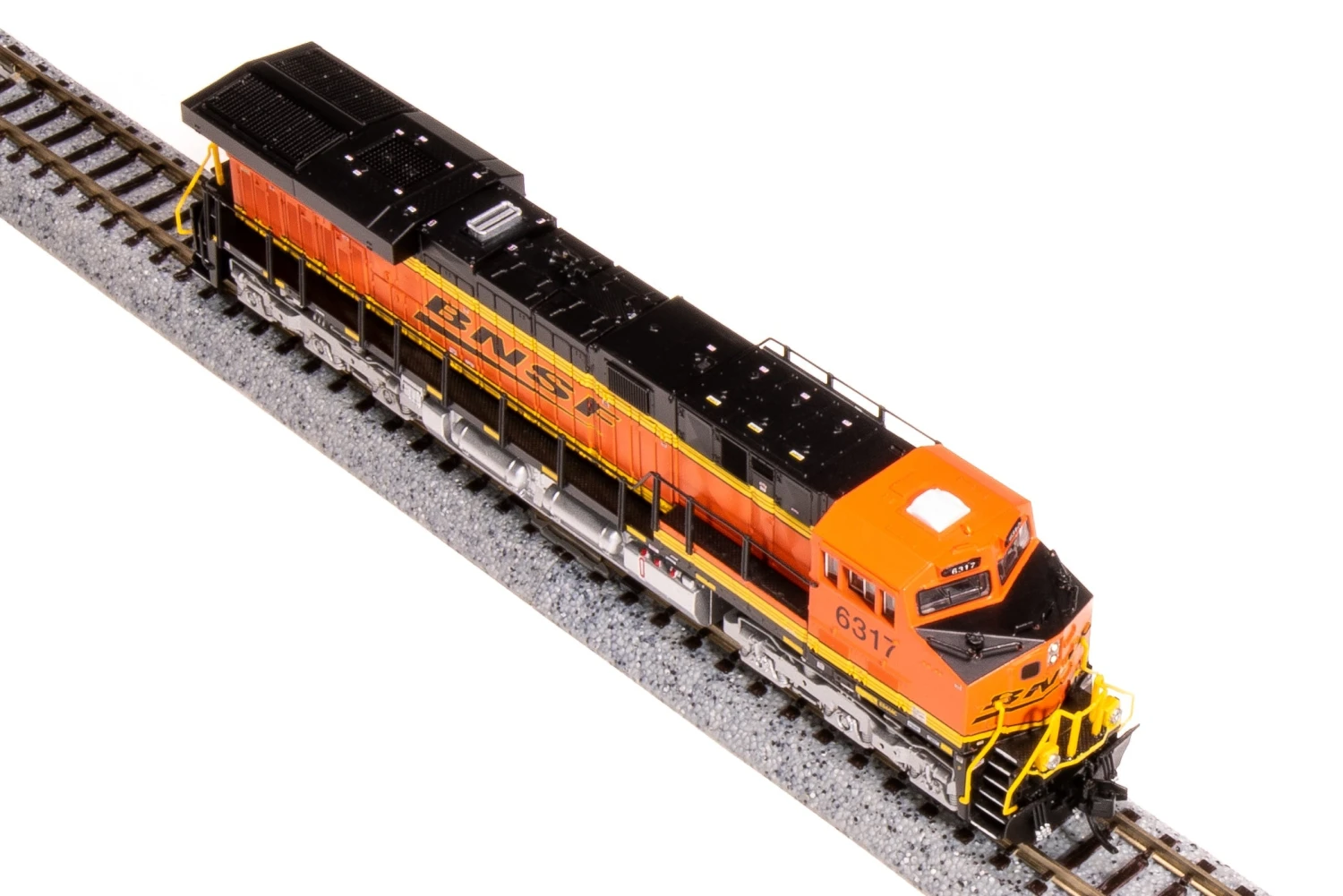 BLI 7290 GE ES44AC, BNSF #6317, Swoosh Scheme, Paragon4 Sound/DC/DCC, N - Image 5