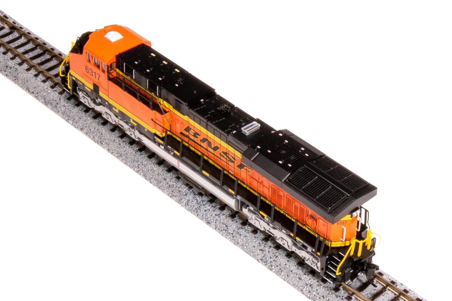 BLI 7290 GE ES44AC, BNSF #6317, Swoosh Scheme, Paragon4 Sound/DC/DCC, N - Image 6