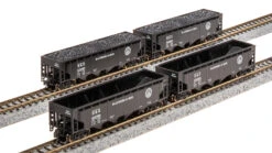 BLI 7420 ARA 70-Ton Quad Hopper, B&O W2b, 40s/50s W/ Capital Dome, 4-pack A, N Scale