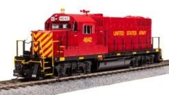 BLI 7468 EMD GP20, USAX 4642, Red W/ Yellow, Paragon4 Sound/DC/DCC, HO