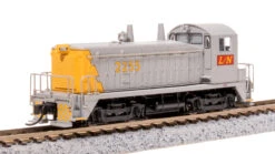 BLI 7517 EMD SW7, L&N 2255, Gray & Yellow, Paragon4 Sound/DC/DCC, N