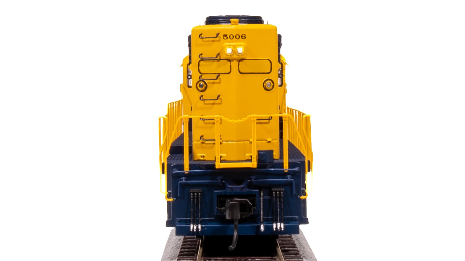 BLI 7631 EMD SD40, ATSF 5010, Blue/Yellow Warbonnet, Paragon4 Sound/DC/DCC, HO - Image 6