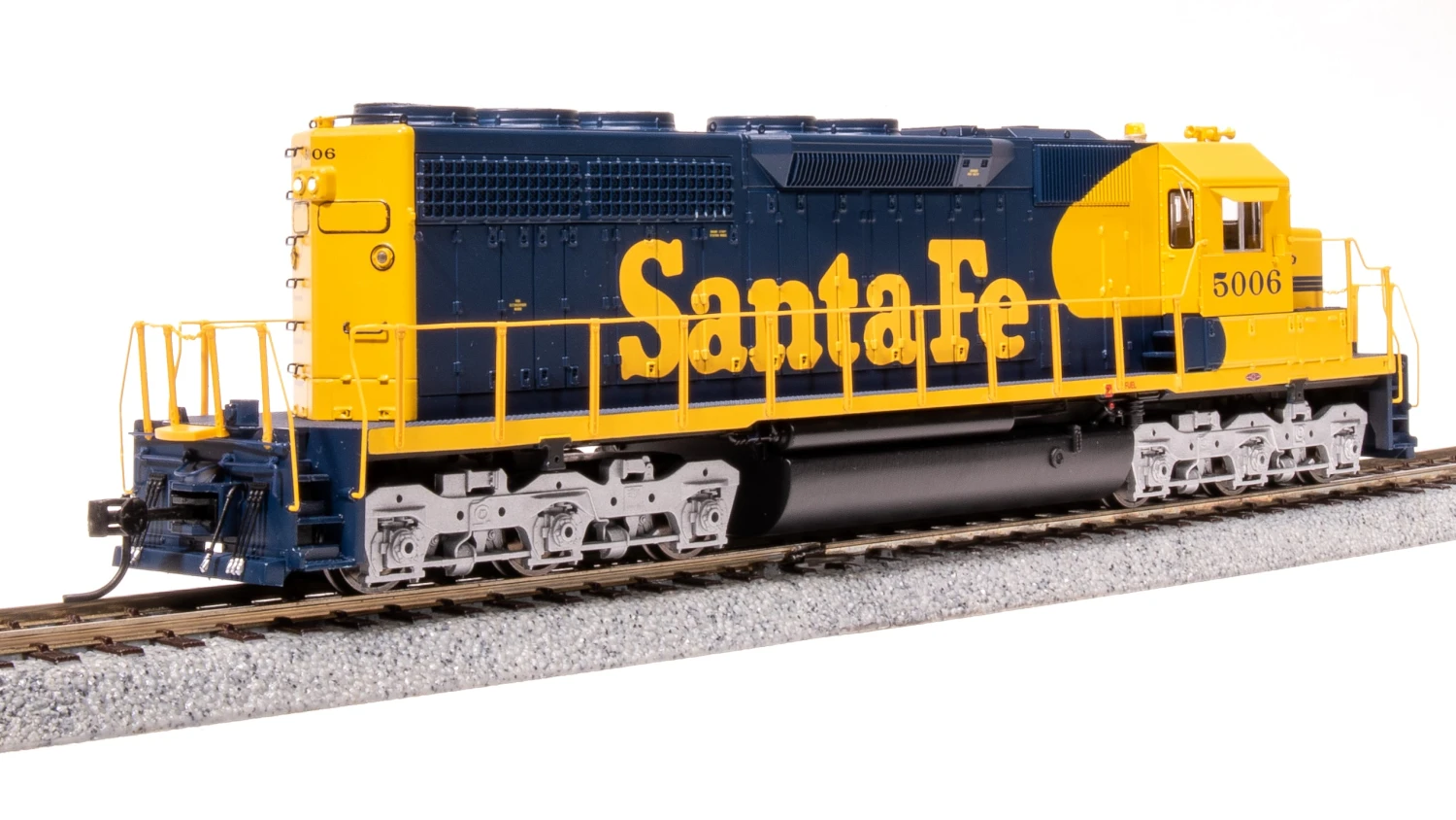 BLI 7631 EMD SD40, ATSF 5010, Blue/Yellow Warbonnet, Paragon4 Sound/DC/DCC, HO - Image 7