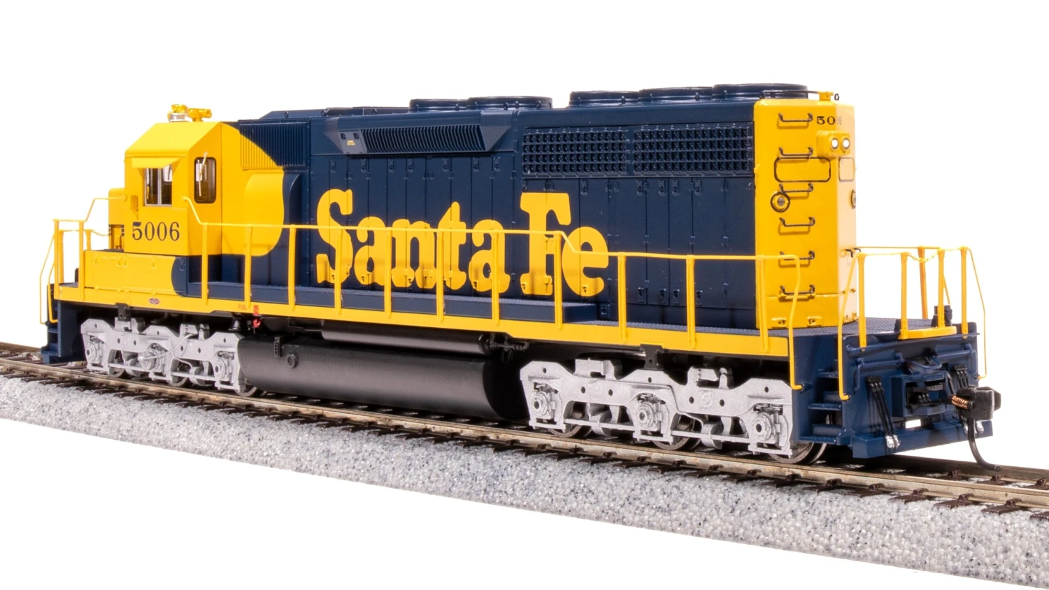 BLI 7631 EMD SD40, ATSF 5010, Blue/Yellow Warbonnet, Paragon4 Sound/DC/DCC, HO - Image 9