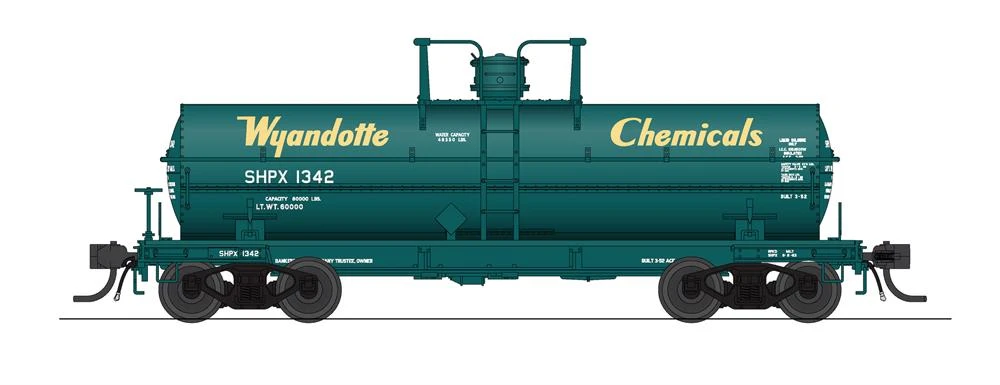 BLI 7669 6000 Gallon Tank, 1960's Variety 2-pack A, HO (Ethyl Corp, Wyandotte) - Image 16