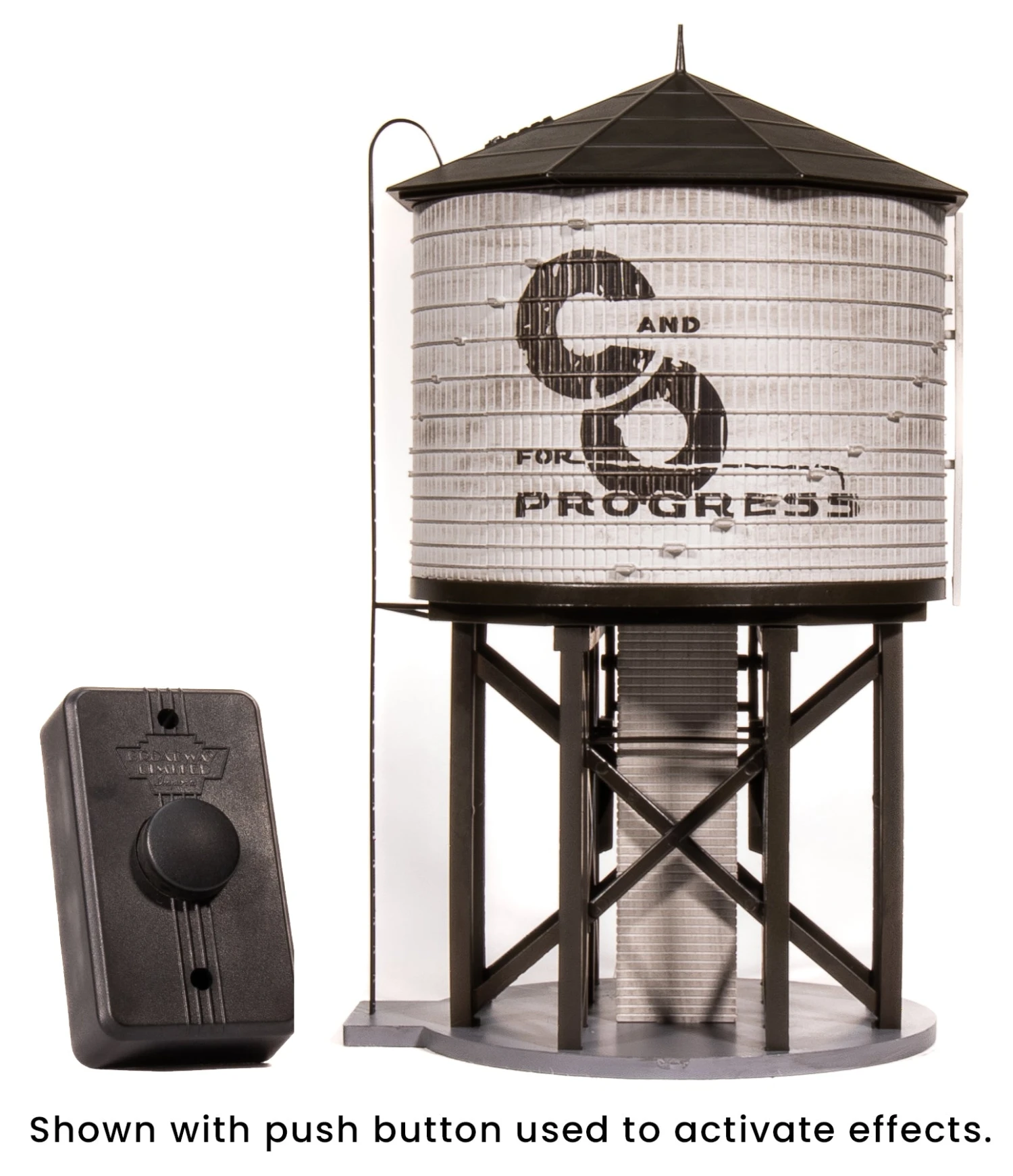 BLI 7915 Operating Water Tower W/ Sound, C&O, Weathered, HO - Image 5