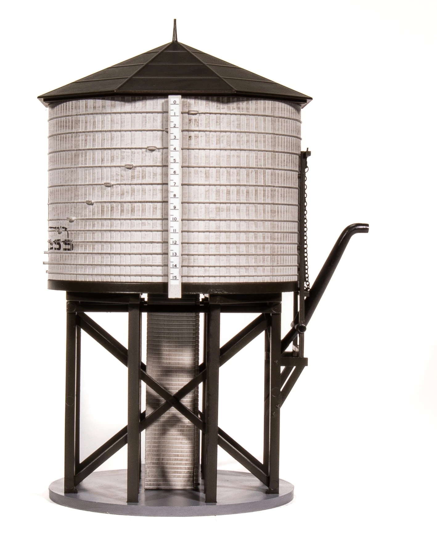 BLI 7915 Operating Water Tower W/ Sound, C&O, Weathered, HO - Image 9