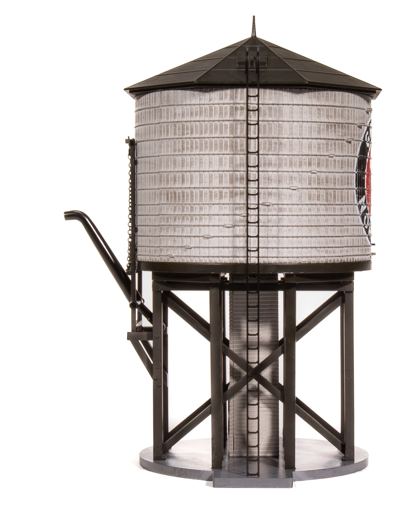 BLI 7918 Operating Water Tower W/ Sound, GN, Weathered, HO - Image 7