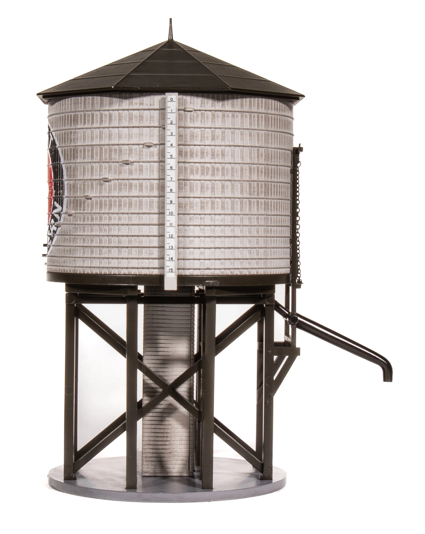 BLI 7918 Operating Water Tower W/ Sound, GN, Weathered, HO - Image 10