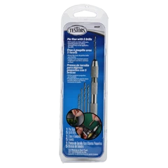 Testors 8943T Modeling Tools And Accessories Pin Vice With 5 Drill Bits