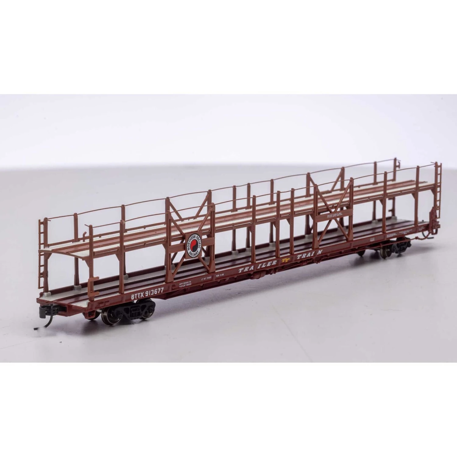 Athearn ATH15043 N F89-F Bi-Level Auto Rack, NP/BTTX #913677