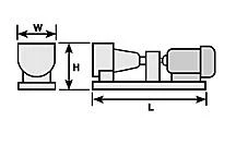 Plastruct 95924 Motor & Pump Set - Nonoperating -- 1-5/8 X 1/2 X 5/8", All Scales