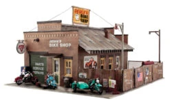 Woodland Scenics 5846 Duece's Cycle Shop, O Scale