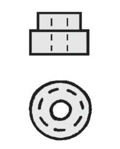 Plastruct 95584 Pipe Flange For Tb-4, All Scales