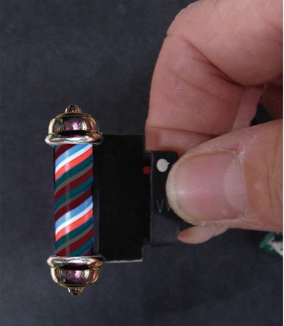 Miller Engineering Animation MIE8082 Barber Pole, Medium, HO And O Scales