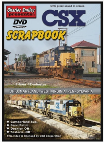 Charles Smiley Videos D-138 CSX Scrapbook 1-hour 42-minutes