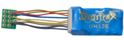 Digitrax 6038 DH126PS 1.5 Amp Economy Decoder W/t 9 Pin Plug 1.0 Harness, HO
