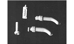 Detail Associates 3102 Fuel Tank Fitting Set -- Includes Filler Necks, Plus Sight Gauge & Flush-Mount Gauge, HO Scale