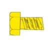 Woodland Scenics WOO869 Hob-Bits(R) 1-72 Hex Head Screws - Brass, Pkg(5) -- 1/8" Long, All Scales