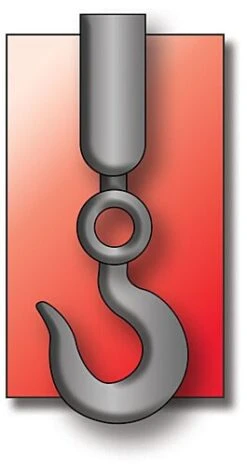 JV Models 8283 Hooks -- Scale 12" 30.5cm (Unpainted), N Scale