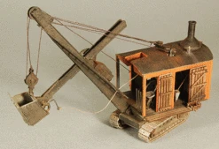 GCLaser 1176 Jordan Steam Shovel Detail Set - Kit (Laser-Cut Wood), HO Scale