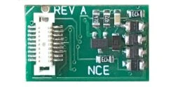 NCE NCE0178 Next18 - NEM 662 DCC Control Decoder -- .595 X .390" 15 X 10mm