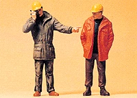 People Working -- Modern Workmen Standing, G