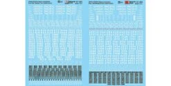 Microscale Industries 87-1563 Railroad Decal Set -- Union Pacific Steam Locomotives 1939-Present (white Numbers And Lettering), HO Scale