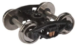 WalthersProto 920-2008 Sprung Trucks W/33" Metal Wheels & Axles -- Bettendorf - 1 Pair, HO Scale